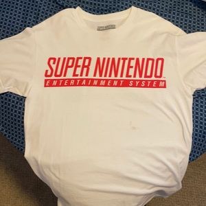 Super Nintendo T-shirt (Super Mario All Stars)
